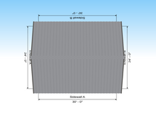 Load image into Gallery viewer, 24' x 30' DIY Steel Garage Kit