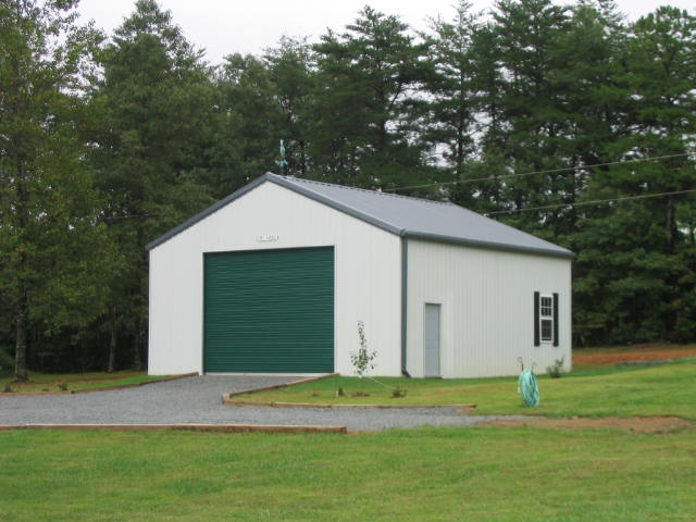 24' x 30' DIY Steel Garage Kit